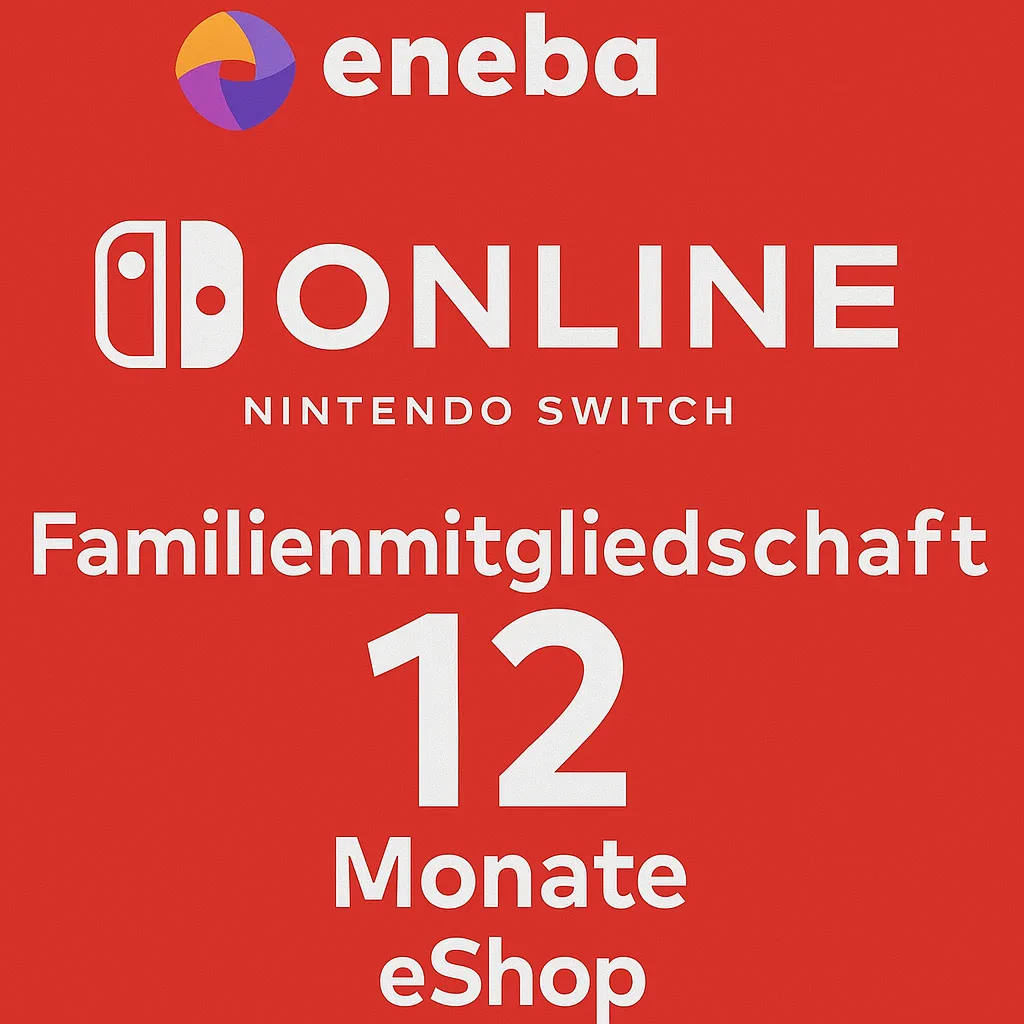 Eneba Nintendo Switch Online Familienmitgliedschaft Eshop