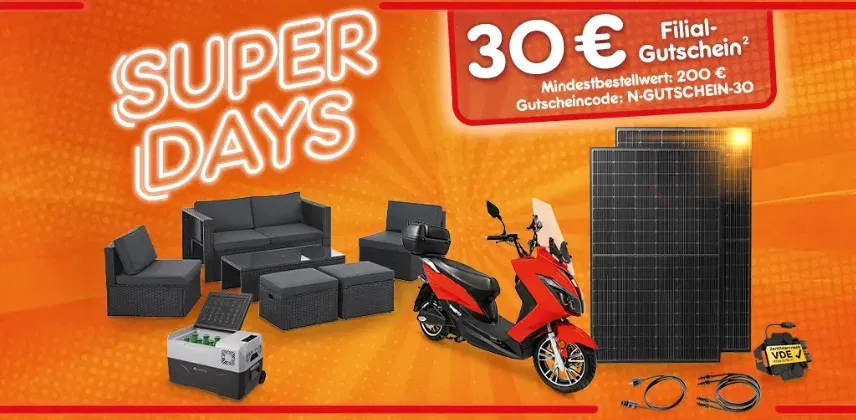 Netto MD: 30 € Filialgutschein (200 € MBW)