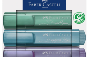 FABER-CASTELL-154624-Textmarker-TL-46-Metallic-4er-Etui-