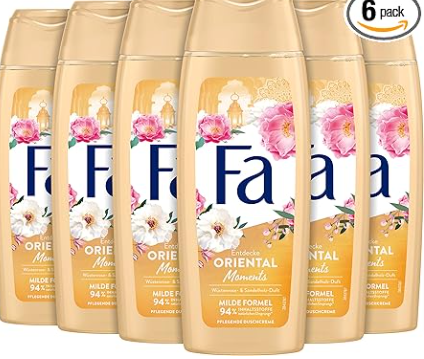 Fa-Duschcreme-Oriental-Moments-6-X-250-Ml-Duschgel-Mit-Dem-Zarten-Duft-Von-Wüstenrose-Sandelholz-Duschpflege-Mit-Milder-Formel-Amazon-De-Kosmetik