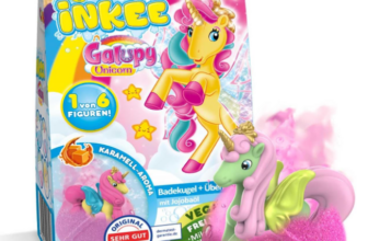 INKEE-Galupy-Unicorn-Badebombe-Kinder-mit-Überraschung-Badekugel