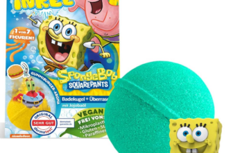 INKEE-SpongeBob-Badebombe-Kinder-mit-Überraschung-SpongeBob-Schwammkopf-Figuren-zum-Sammeln-Badekugel