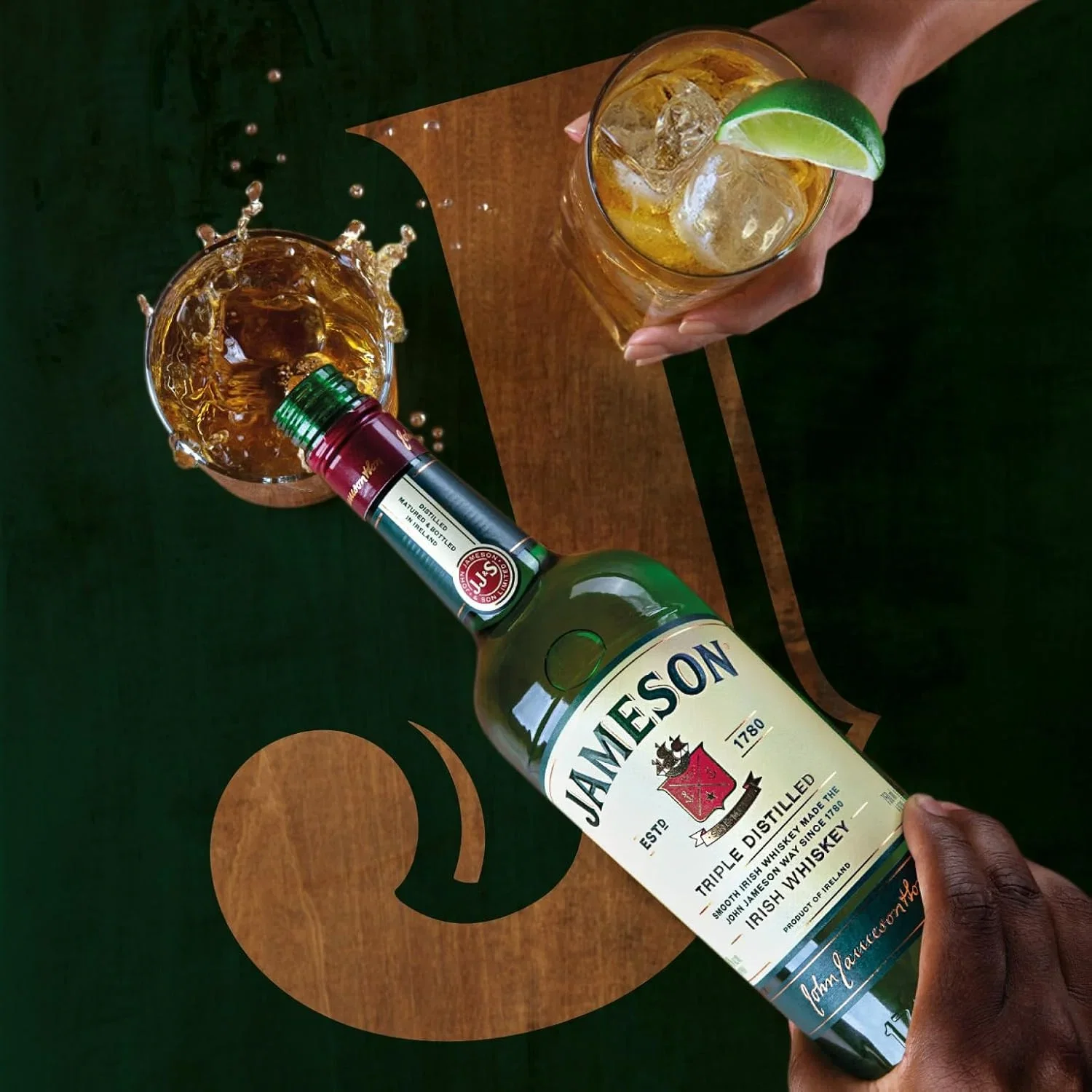 Jameson Irish Whiskey Blended Irish Spirit aus feinen dreifach destillierten Pot Still und Grain Whiskeys Milder und B002E2K2E6 3