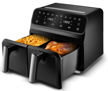 Karaca-Multifry-XXXL-4-4-Liter-digitaler-Airfryer-mit-zwei-Kammern