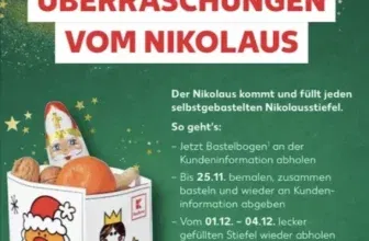 Schnäppchen, Deals und Rabattcodes des Tages bei Kaufland Nikolaus Aktion 2025