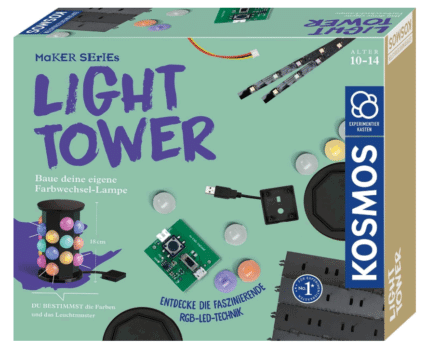 Kosmos-620943-Light-Tower-Experimentierkasten-für-Kinder-ab-10-Jahren-Experimentierkasten-Technik-und-Licht