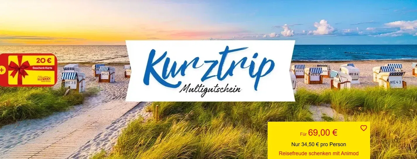 Übernachtung Premier Inn Hotels zu zweit für 69€ + 20€ Netto Einkaufsgutschein