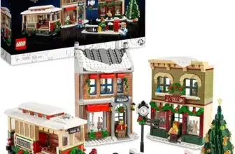 LEGO Icons - Weihnachtlich geschmückte Hauptstraße (10308)