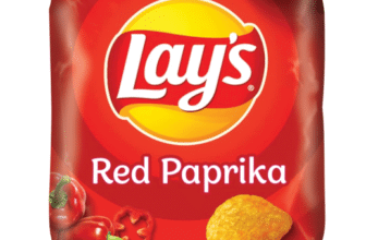 Lay's Red Paprika Chips Packung