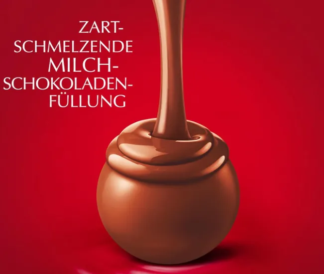 Lindt Schokolade LINDOR Kugeln Milch | 2 kg