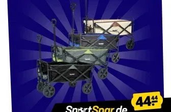 Schnäppchen, Deals und Rabattcodes des Tages: Faltbarer Bollerwagen für vielseitigen Einsatz