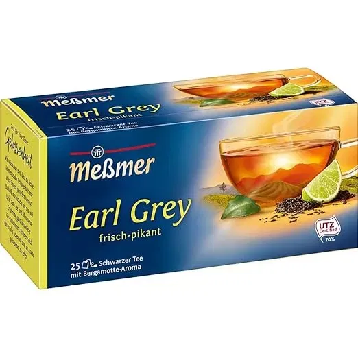 Meßmer Earl Grey Frisch-Pikant 25 Teebeutel