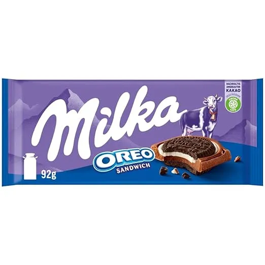 Milka Oreo Sandwich Alpenmilch-Schokolade