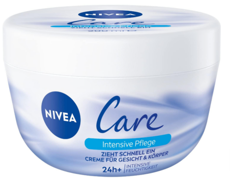 NIVEA-Care-Creme-schnell-einziehende-Creme-für-Gesicht-und-Körper-