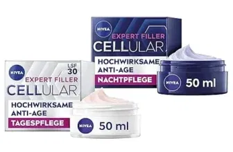 NIVEA Cellular Expert Filler Hyaluron Set mit Anti-Age Tagespflege und Nachtpflege