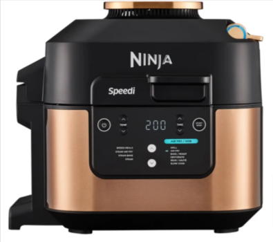 Ninja-Black-Friday-Schwarz-Kupfer-Edition-10-in-1-Speedi-Rapid-Cooking-System-Heißluftfritteuse