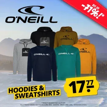 O'NEILL Rutile Hoodie Fleece Herren Kapuzen Sweatshirt