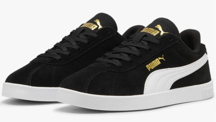 Puma-Club-Ii-Jr-Sneaker-Black-White-Gold