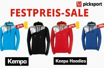 Picksport Keepa Hoodies Festpreis Sale - Jedes Modell für 12,99 € zzgl. Versand + 5,5 % Newsletter-Rabatt