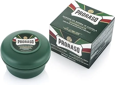 Proraso Shaving Soap Inklusive Seifenschale Eukalyptusöl Und Menthol