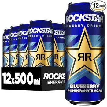 Rockstar Energy Drink Blueberry