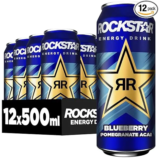 Rockstar Energy Drink Blueberry