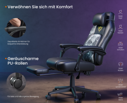 SONGMICS-HOME-Gaming-Stuhl-ergonomischer-Computerstuhl