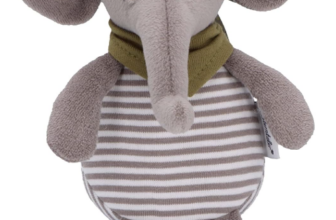 Sterntaler-Baby-Unisex-Spieluhr-Baby-Spieluhr-S-Elefant-Eddy-Babyspieluhr