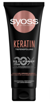 Syoss-Tiefenspülung-Keratin-250-ml-reichhaltige-Spülung-mit-Keratin-bekämpft-Frizz-