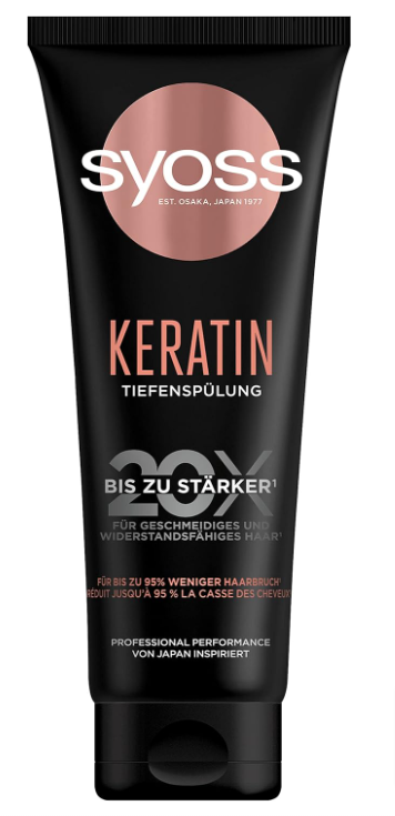 Syoss-Tiefenspülung-Keratin-250-Ml-Reichhaltige-Spülung-Mit-Keratin-Bekämpft-Frizz-