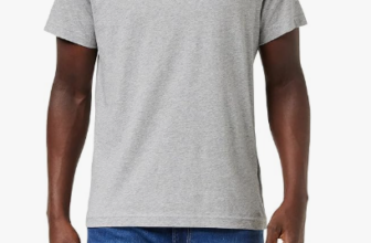 Tommy-Jeans-Herren-T-Shirt-Kurzarm-TJM-Original-Slim-Fit-Grau-Light-Grey-Heather