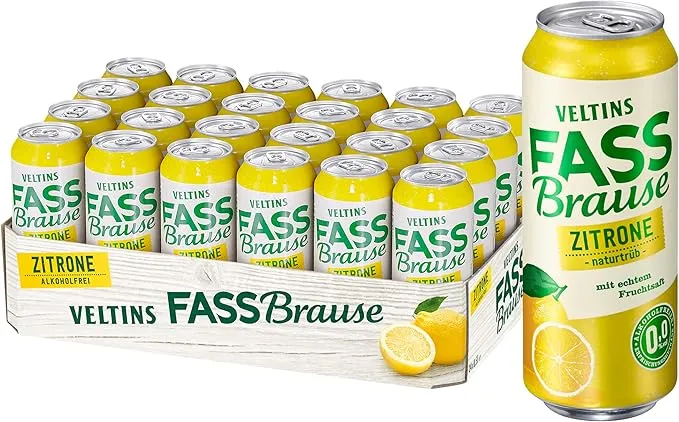 Veltins Fassbrause Zitrone Alkoholfrei