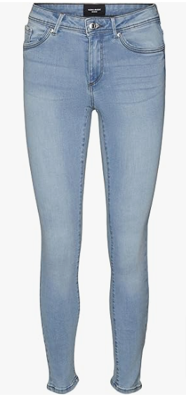 Vero-Moda-Damen-Vmtanya-Mr-S-Piping-Vi352-Noos-Jeans-Blau-Hellblau-