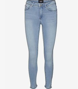 Vero-Moda-Damen-Vmtanya-Mr-S-Piping-Vi352-Noos-Jeans-Blau-Hellblau