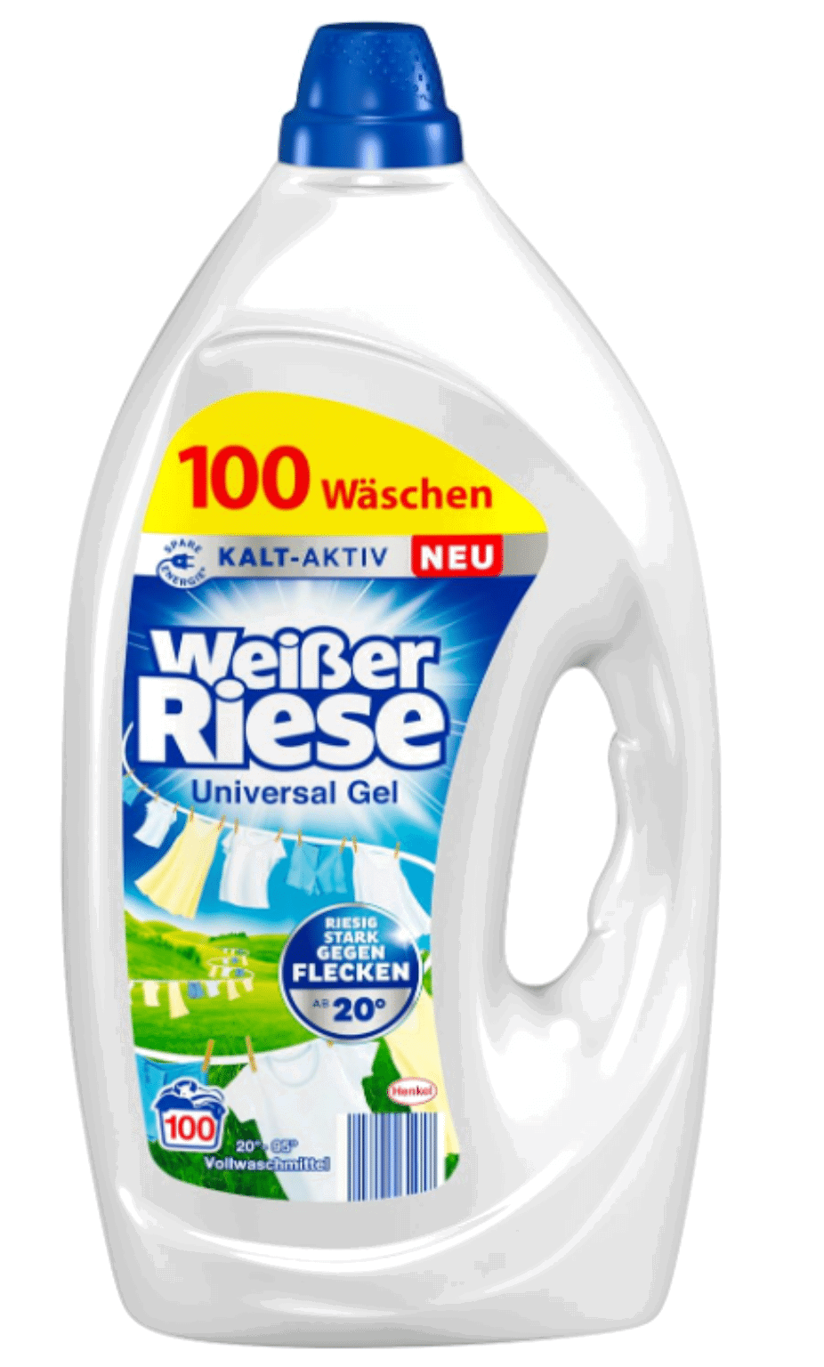Weißer Riese Universal Gel (100 Waschladungen) ab 9,84 € inkl. Prime ...