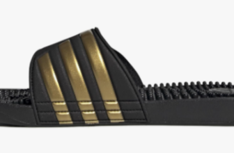 adidas-Unisex-Adult-Adissage-Sandal-Core-Black-Gold-Metallic