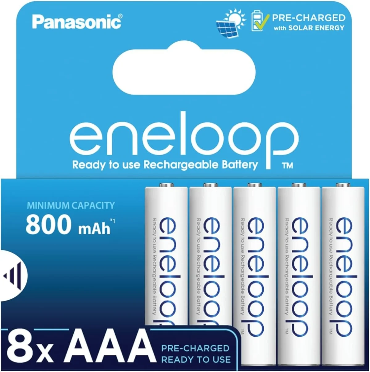eneloop AAA/Micro Ni-MH Akku 8er-Pack