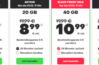 handyvertrag.de SIM-Only Black Friday Angebote