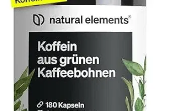 natural elements Koffein Kapseln