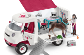 schleich-42439-HORSE-CLUB-Mobile-Tierärztin-mit-Hannoveraner-Fohlen-37-Teile-Spielset-