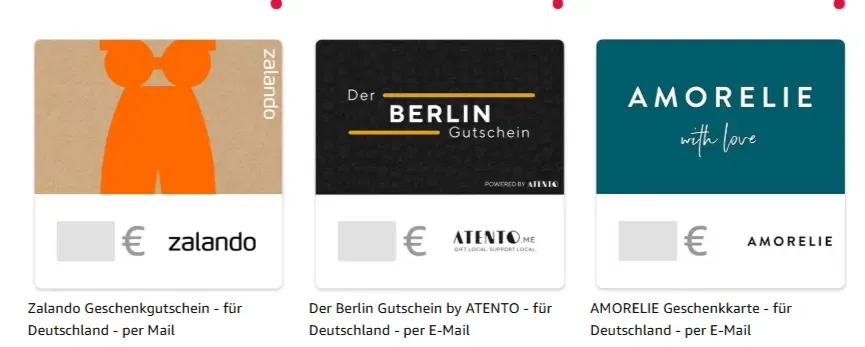 Amazon Angebot: 15% Extra Rabatt auf Gutscheine! 🎁 z.B.: Zalando, RTL+,