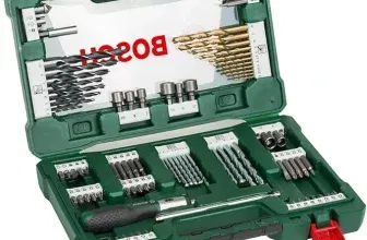 Bosch Titanium-Bohrer- und Bit Set V-Line 91-teilig (für Holz, Stein und Metall) für 22,97 € inkl. Prime-Versand