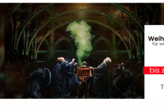 Harry Potter Fans – Theater-Gutschein inkl. Hotelübernachtung