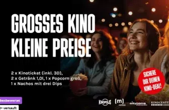 Schnäppchen, Deals und Rabattcodes des Tages - Bis zu 42% Rabatt bei Kinopolis Landshut