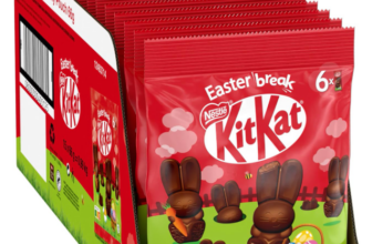 KitKat-NESTLÉ-KITKAT-Mini-Osterhasen-Beutel-eine-Tüte-voller-kleiner-Osterhäschen-aus-Milchschokolade