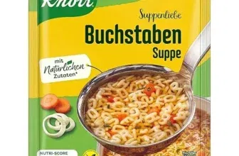 Knorr Suppenliebe Buchstaben Suppe