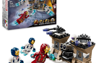 LEGO-Marvel-Iron-Man-Iron-Legion-vs-Hydra-Soldat-Avengers-Bauspielzeug-kreatives-Spielset-für-Kinder-und-Superheldenfans-