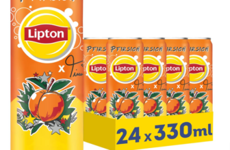 LIPTON ICE TEA x Twenty4Tim Peach, Ice Tea mit Pfirsich Geschmack, Einweg (24 x 0.33 L) für 14,44 € inkl. Prime Versand zzgl. Pfand (statt 22,98 €)