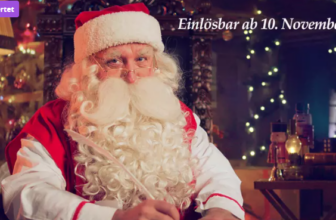 Persönlicher Weihnachtsgruß von Weihnachtsmann
