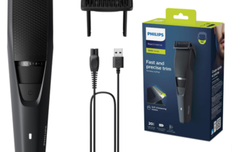 Philips-Barttrimmer-Series-3000-–-Elektrischer-Bartschneider-für-Herren-mit-selbstschärfende-Klingen-Lift-und-Trim-System